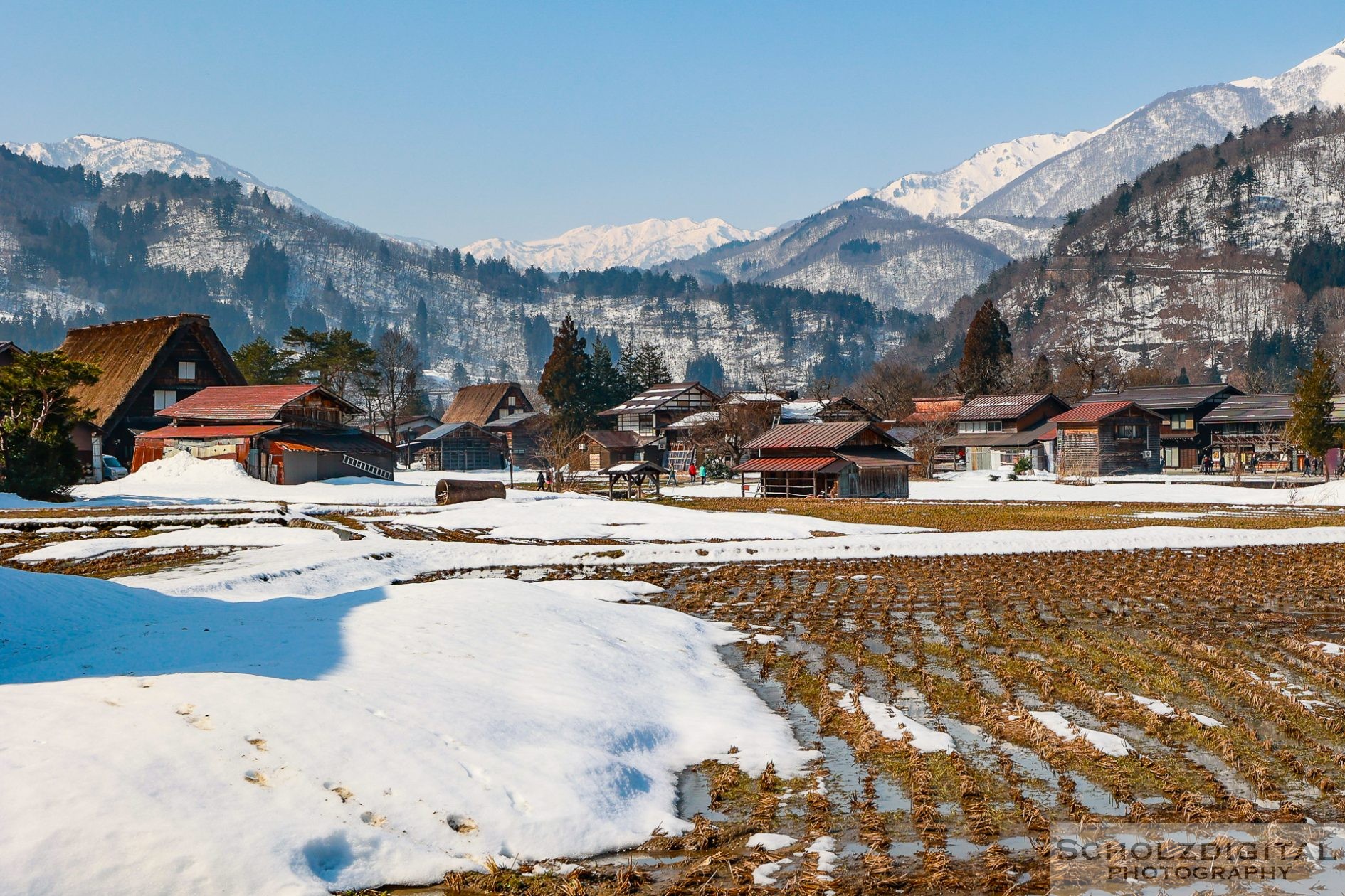 Japanische Alpen Shirakawa-go