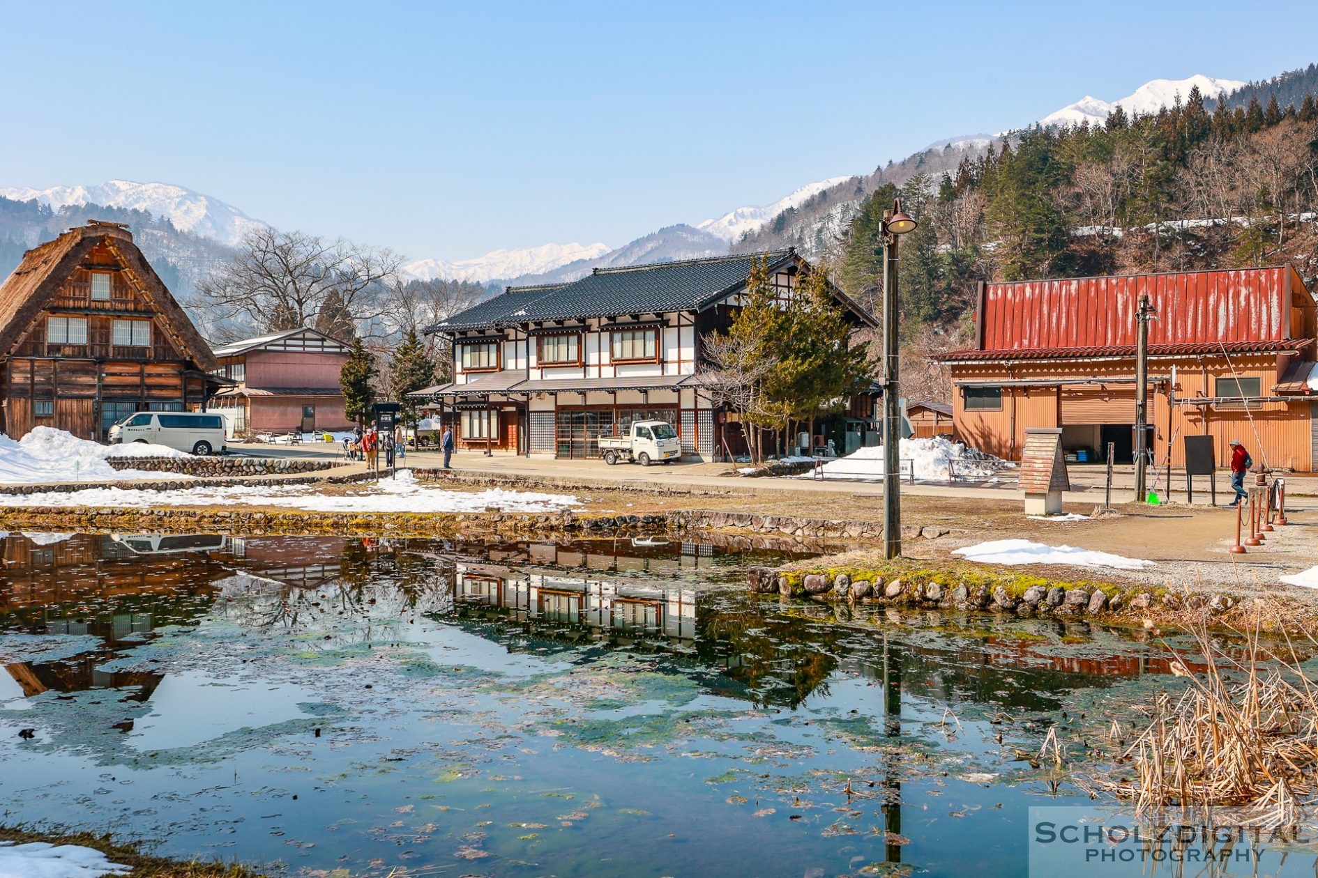 Japanische Alpen Shirakawa-go