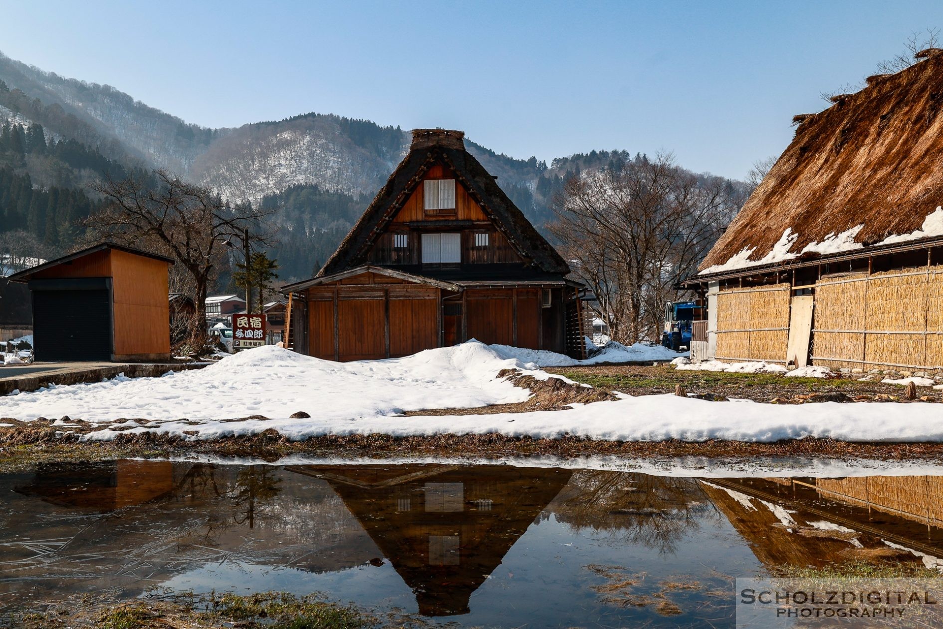 Japanische Alpen Shirakawa-go