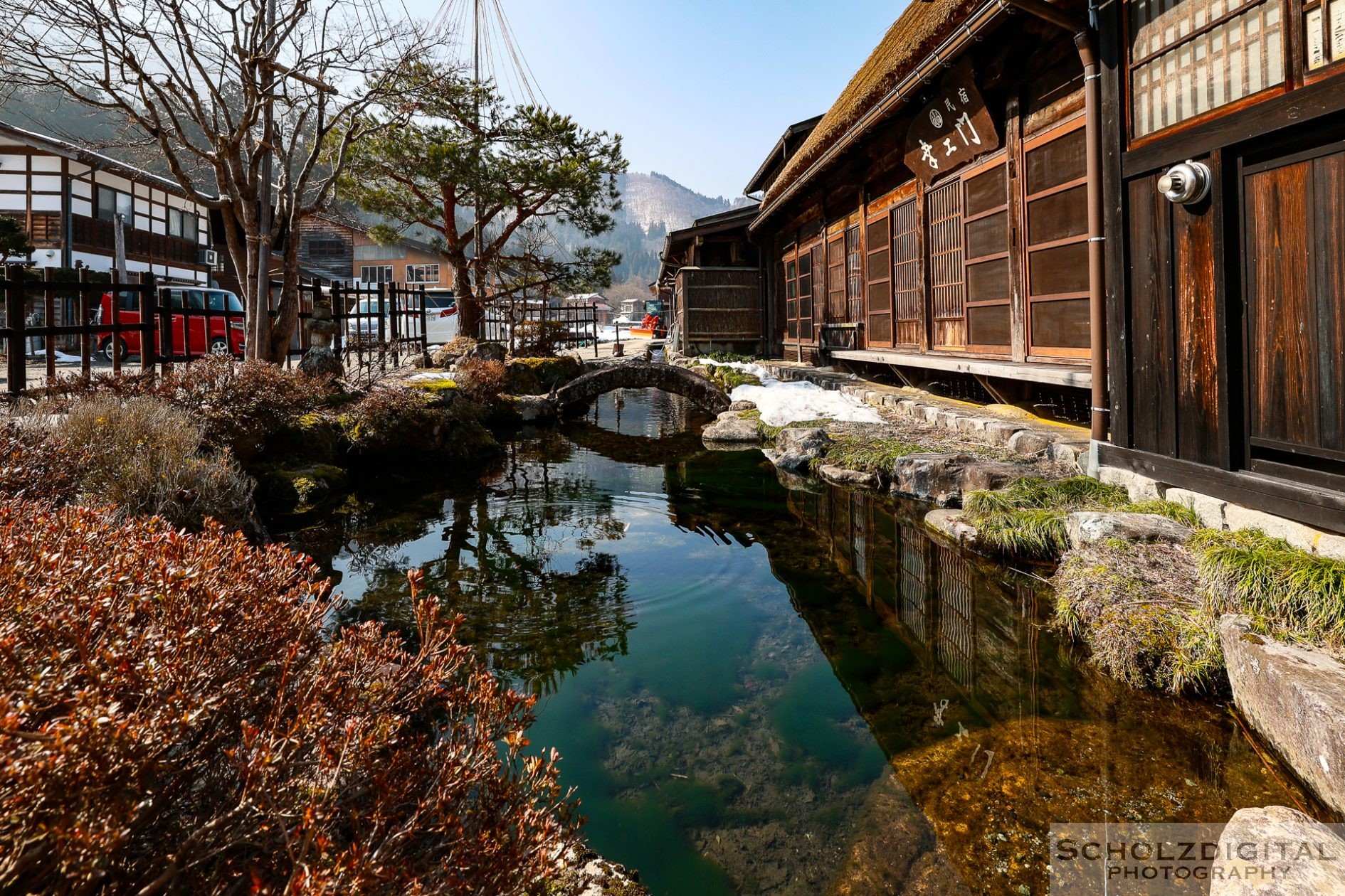 Japanische Alpen Shirakawa-go