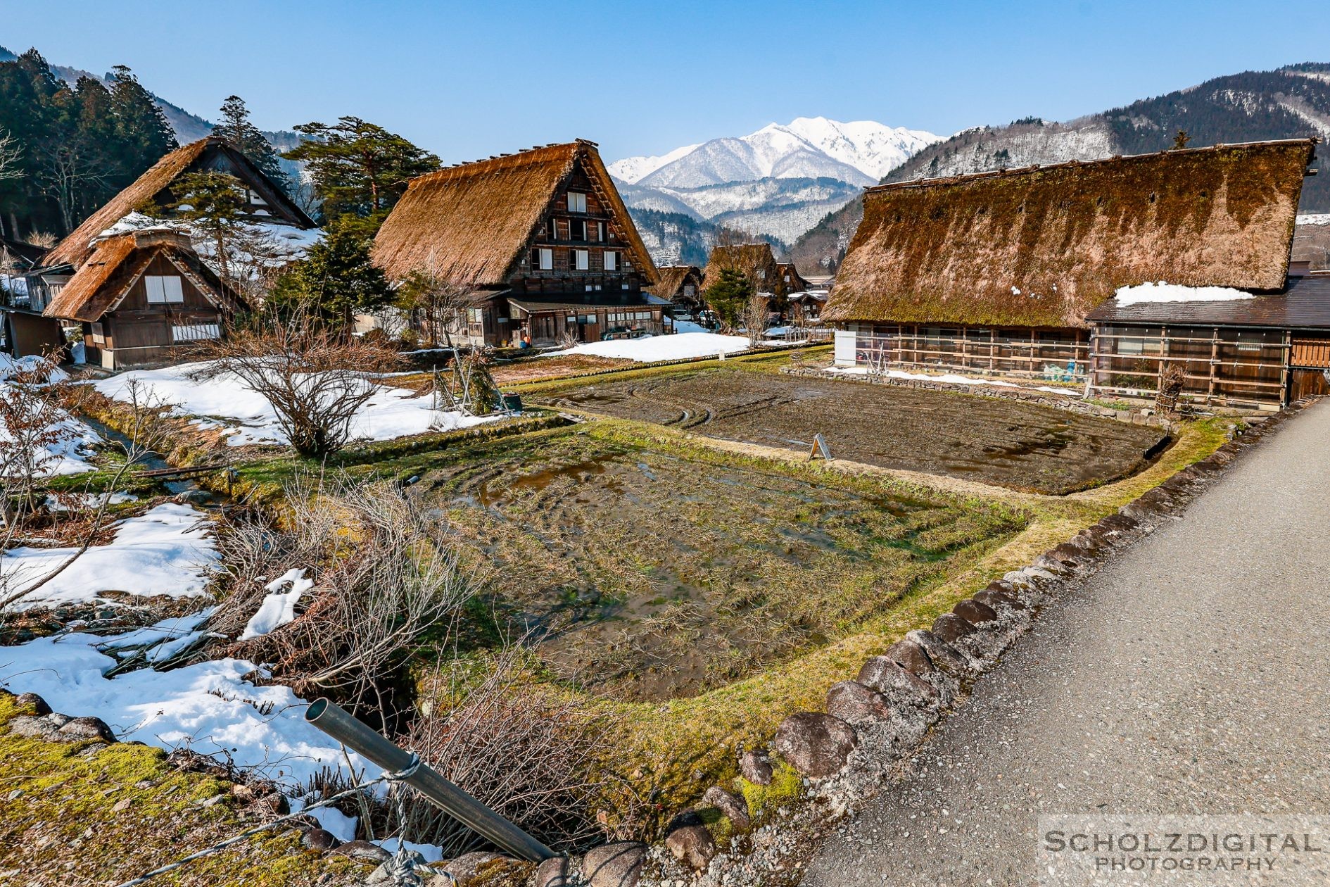 Japanische Alpen Shirakawa-go