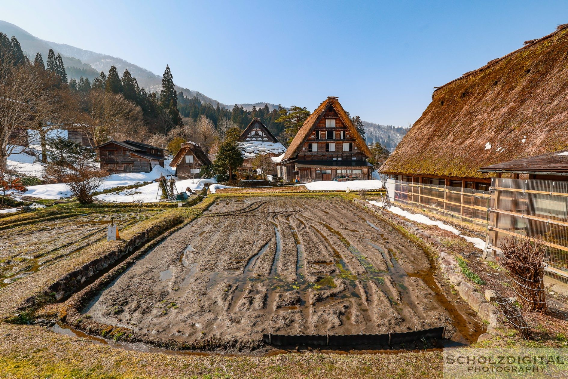 Japanische Alpen Shirakawa-go