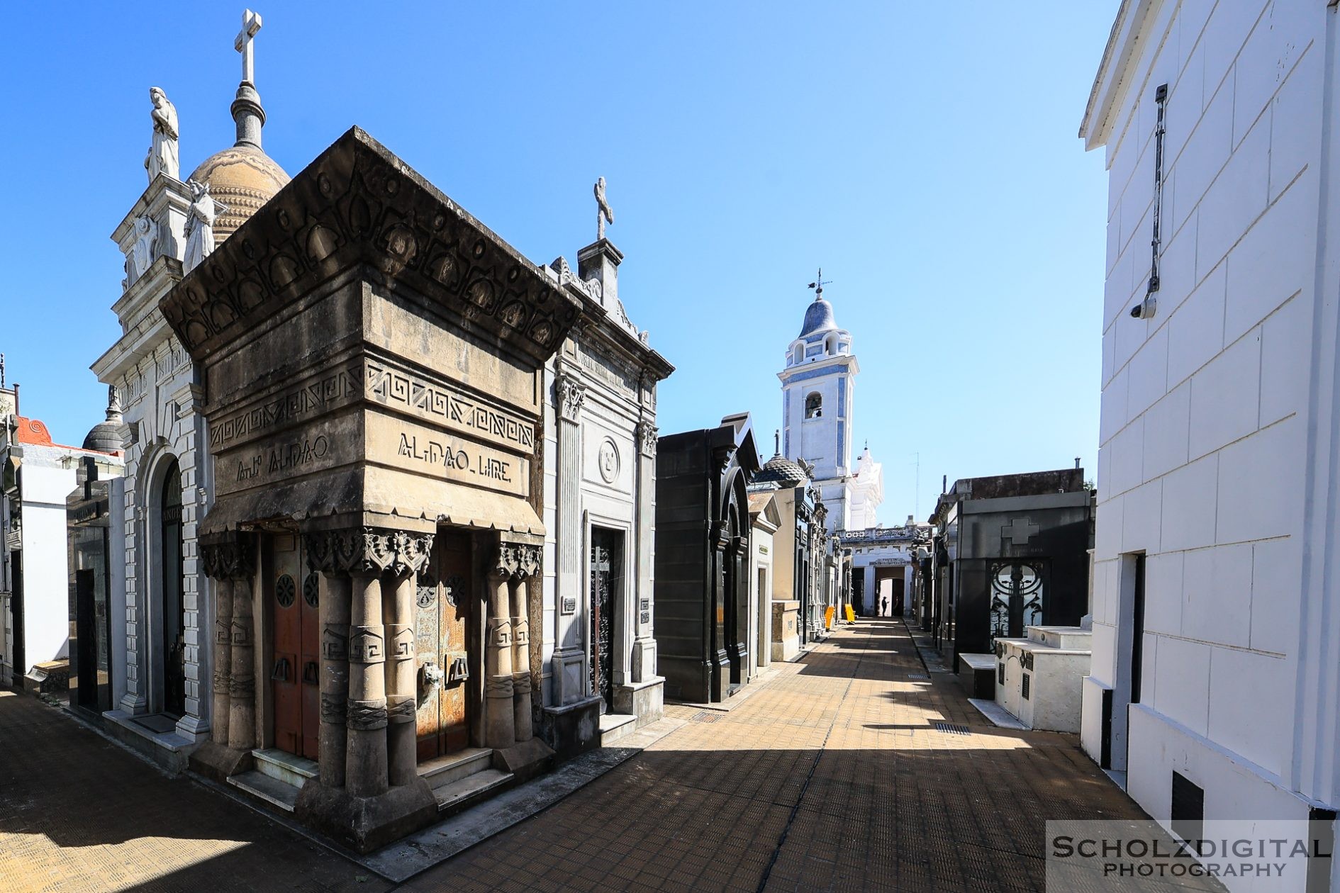 Mausoleum auf dem Friedhof Recoleta