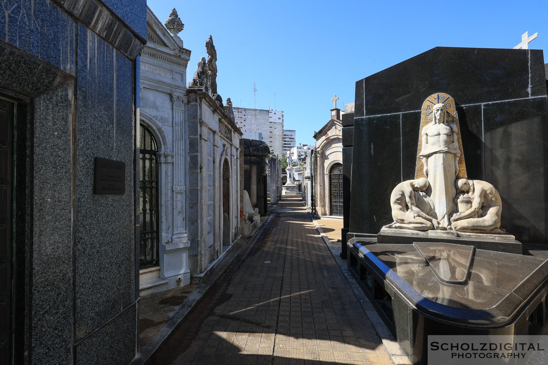 Mausoleum auf dem Friedhof Recoleta