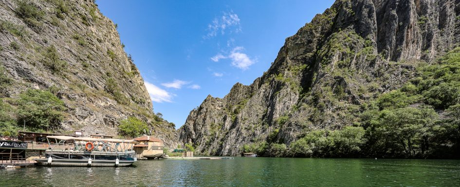 Der Matka Canyon zählt zu den schönsten Naturzielen Nordmazedoniens.