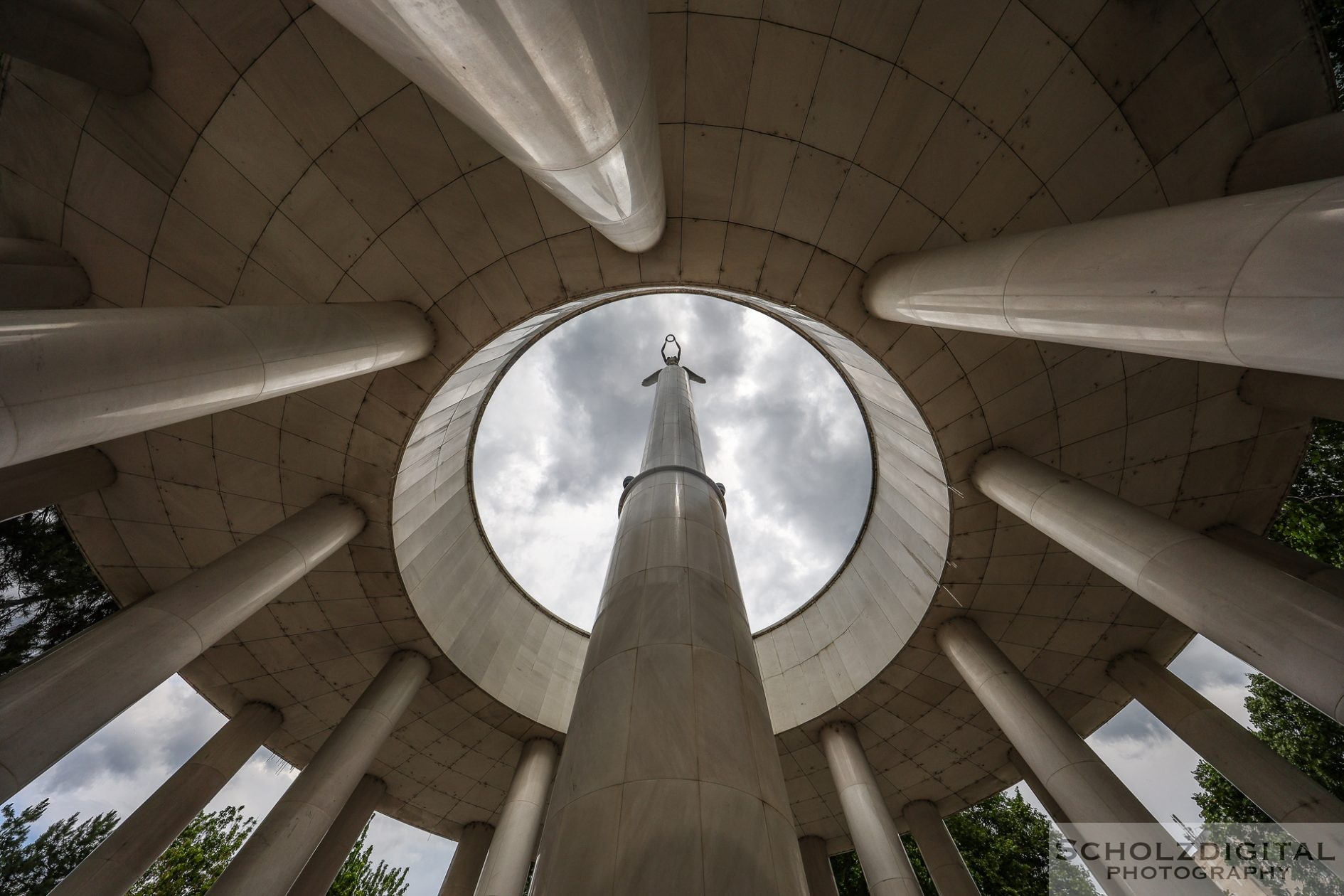 Das Heroes of Macedonia Monument gehört zu den bekanntesten Bauwerken des Projekts „Skopje 2014“.